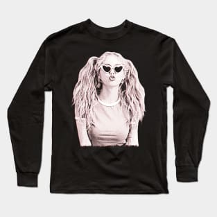 Hyuna Kiss Long Sleeve T-Shirt